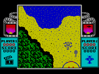 Sky High Stuntman screenshot 2 for ZX Spectrum